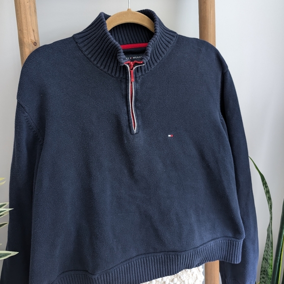 Tommy Hilfiger Half Zip Sweater - Picture 8 of 11